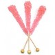 Rock Candy Crystal Sticks Wrapped Bubble Gum-10ct.